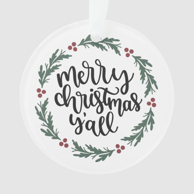 Ornamento navideño navideño (Anverso)