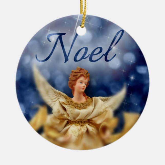 Ornamento navideño Noel Angel (Frente)