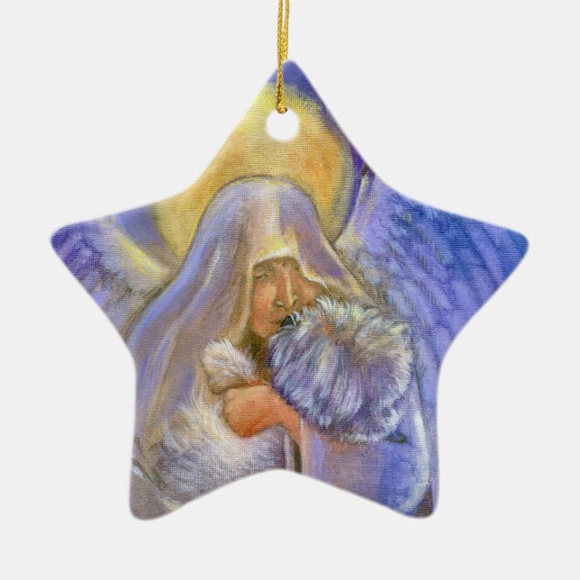 Ornamento navideño occidental (Frente)