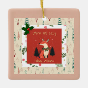 Ornamento navideño Personalizado Acogedor Deseos