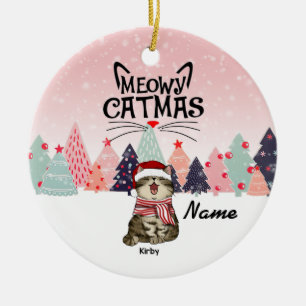 Ornamento navideño personalizado para gatos, Navi