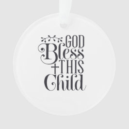 Ornamento navideño personalizado para niños y bebé