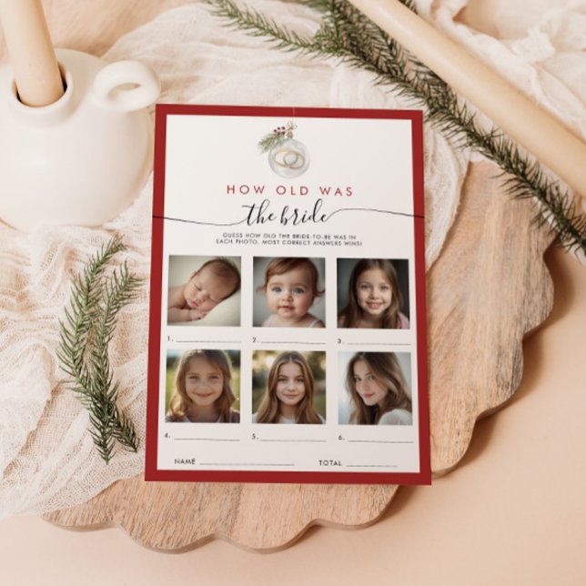 Ornamento navideño Qué Viejo Era La Tarjeta De Nov (Subido por el creador)