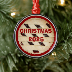 Ornamento navideño Raspberry Pie/Tart
