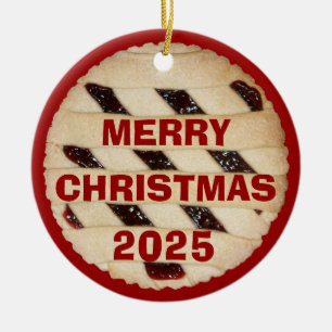 Ornamento navideño Raspberry Pie/Tart