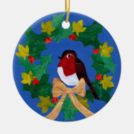 Ornamento navideño Robin Redmama