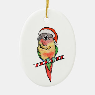 Ornamento navideño Santa Conure