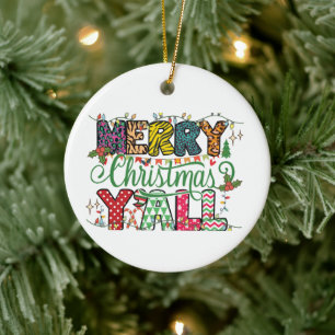 Ornamento navideño simple y elegante