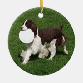 Ornamento navideño Springer Spaniel