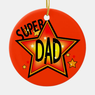 Ornamento navideño Super Star de Papá