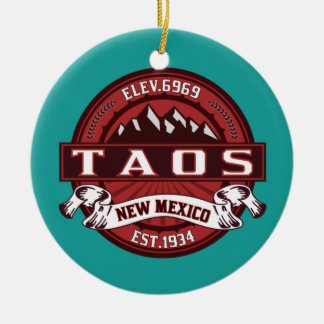 Ornamento navideño Taos Nuevo México Este 1934
