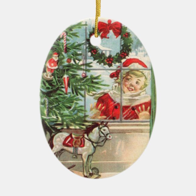 Ornamento navideño victoriano (Frente)