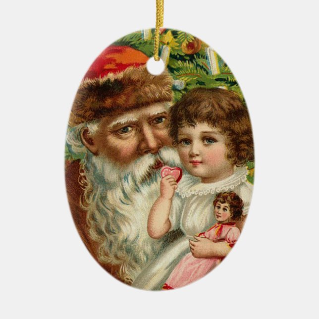 Ornamento navideño victoriano (Frente)