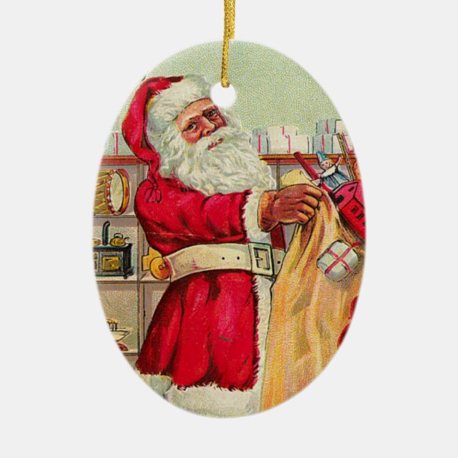 Ornamento navideño victoriano (Frente)