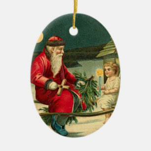 Ornamento navideño victoriano
