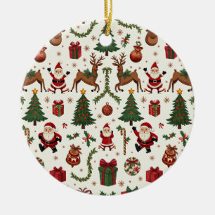 Ornamento navideño vintage