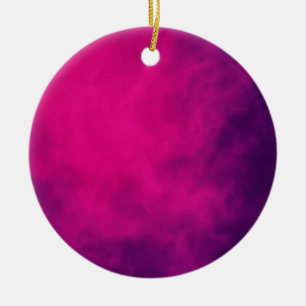 Ornamento neón rosa y morado para el humo - Person