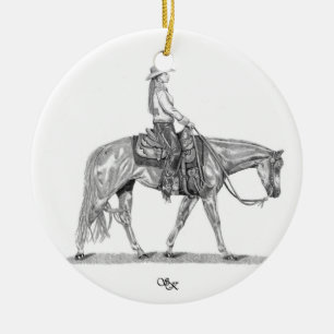 Ornamento occidental del caballo del placer