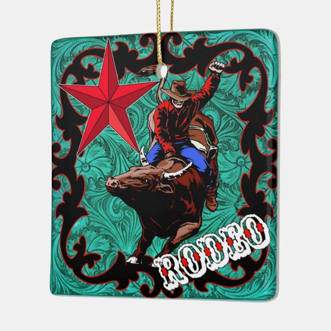 Ornamento occidental del montar a caballo de Bull (Izquierda)