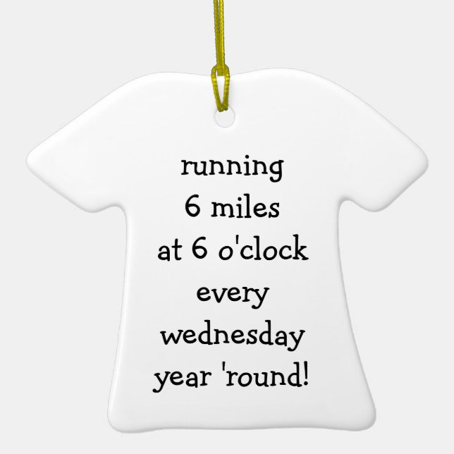 Ornamento oficial del navidad de 6@6 (Atrás)