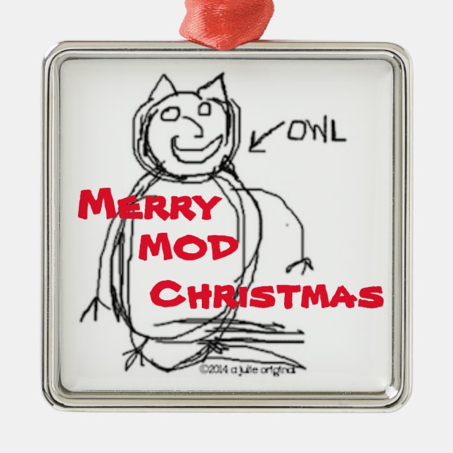 Ornamento original 2015 del navidad de Julia (Frente)