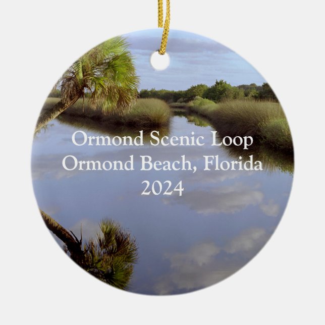 Ornamento Ormond Scenic Loop and Trail 2024 (Frente)
