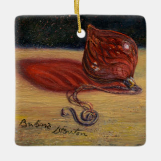 Ornamento "Ornamento de vidrio rojo"