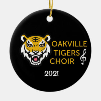 Ornamento oscuro de los tigres OHSChoir