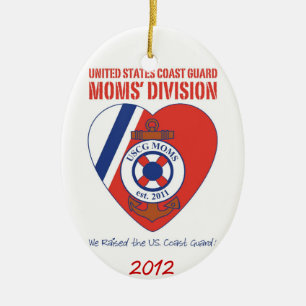 Ornamento oval 2012 de la división de las mamáes
