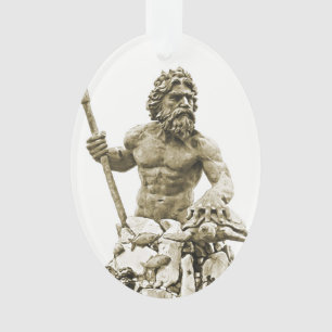 Ornamento óval de Neptuno