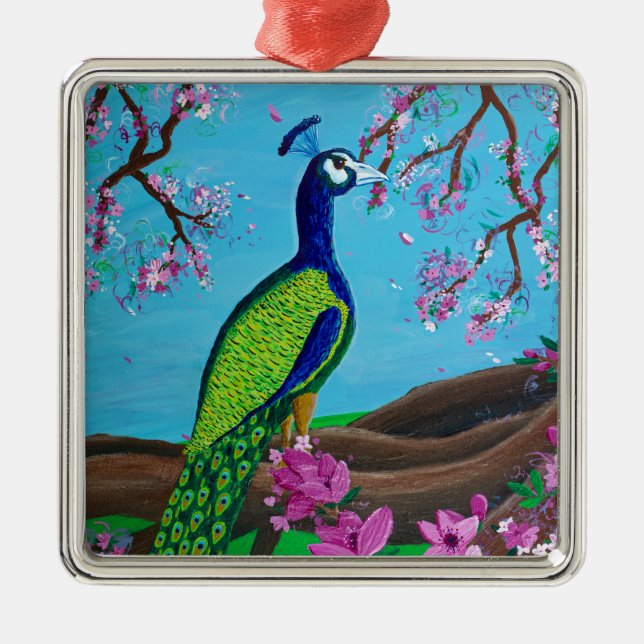 Ornamento (Pájaros de una pluma juegan juntos) (Frente)