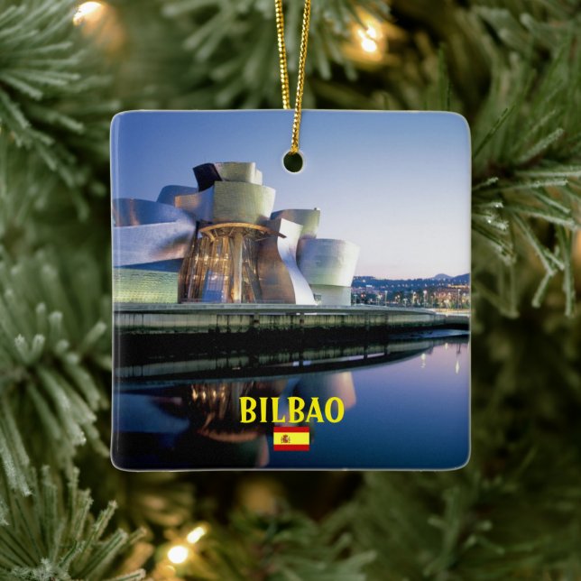 Ornamento Panorámico de Navidad Bilbao (Árbol)