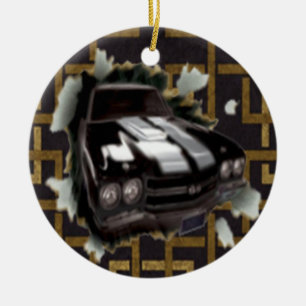 Ornamento para automóvil muscular
