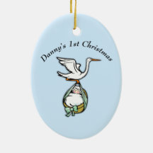 Ornamento para bebés Primer Navidad