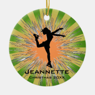 Ornamento para el patinaje sobre hielo