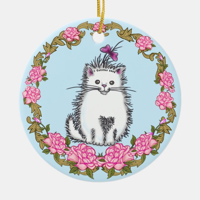 Ornamento para gatos de Baby Kitten (Frente)