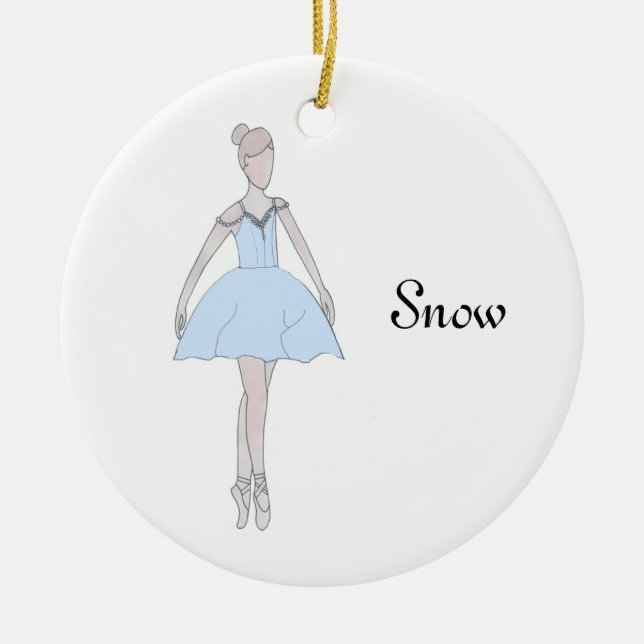 Ornamento para Keepsake de la nieve de los cazador (Frente)