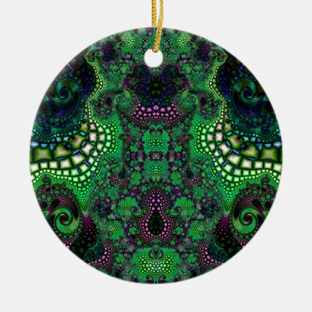 Ornamento particularizado de la variación 8 de (Frente)