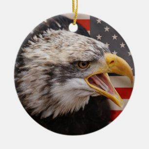 Ornamento patriótico de Eagle