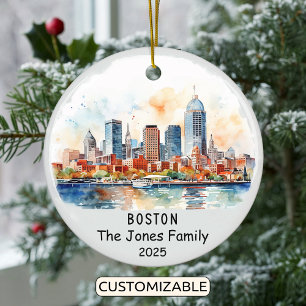 Ornamento personal de Boston, estado de Massachuse