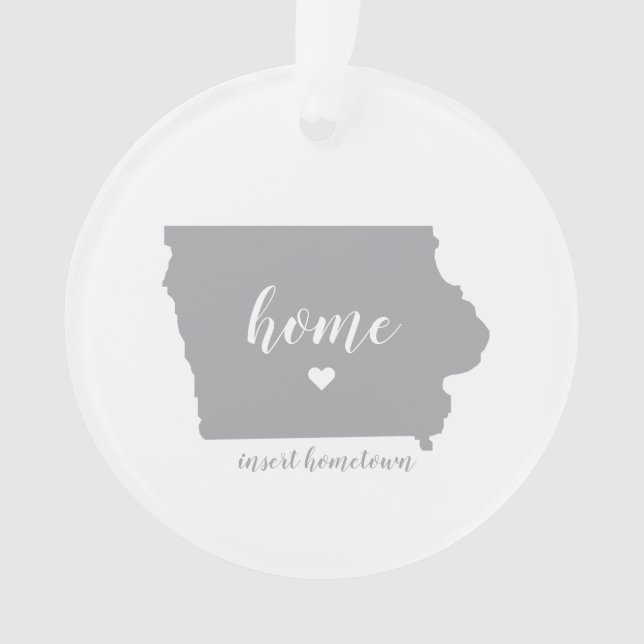 Ornamento personal de Iowa (Anverso)