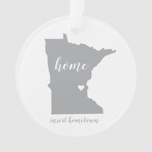 Ornamento personal de Minnesota (Anverso)