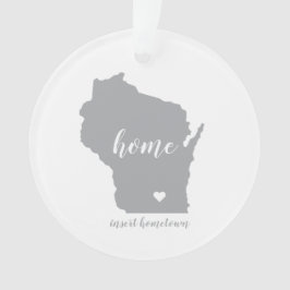 Ornamento personal de Wisconsin
