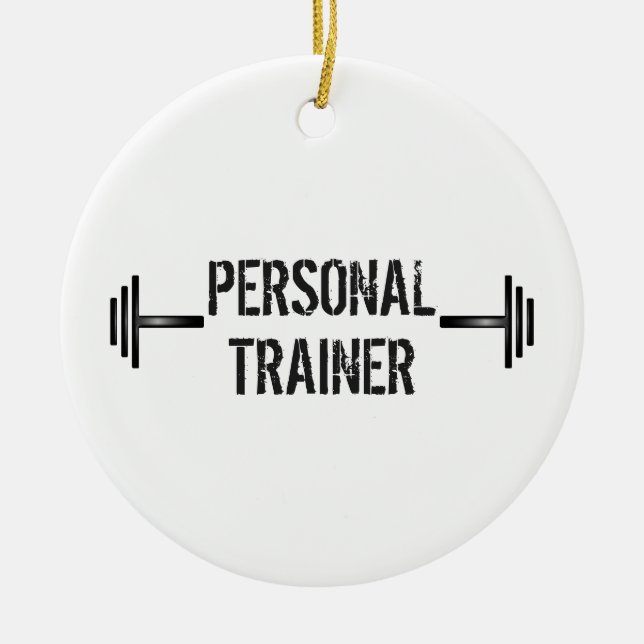 Ornamento personal moderno del instructor (Frente)
