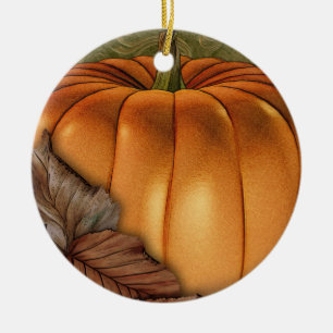 Ornamento personalizado calabaza grande