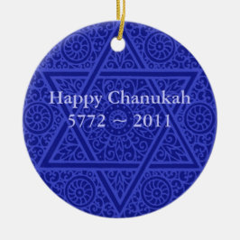 Ornamento personalizado de Chanukah