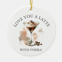 Ornamento personalizado de Espresso Martini