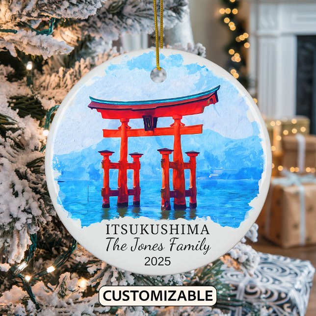 Ornamento personalizado de Itsukushima, Japón (Subido por el creador)
