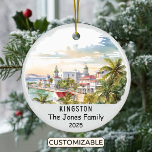 Ornamento personalizado de Kingston, Jamaica
