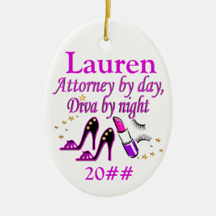 ORNAMENTO PERSONALIZADO DE LA CONTABLE DIVA